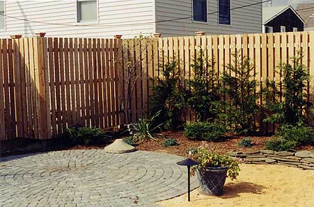  Bd on Bd (Shadow Box) Wood Fence 2 1/2- 100% Cedar 