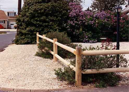 Post & Rail - Cedar Round