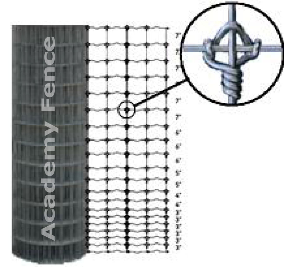 Graduated Fixed Knot Fence