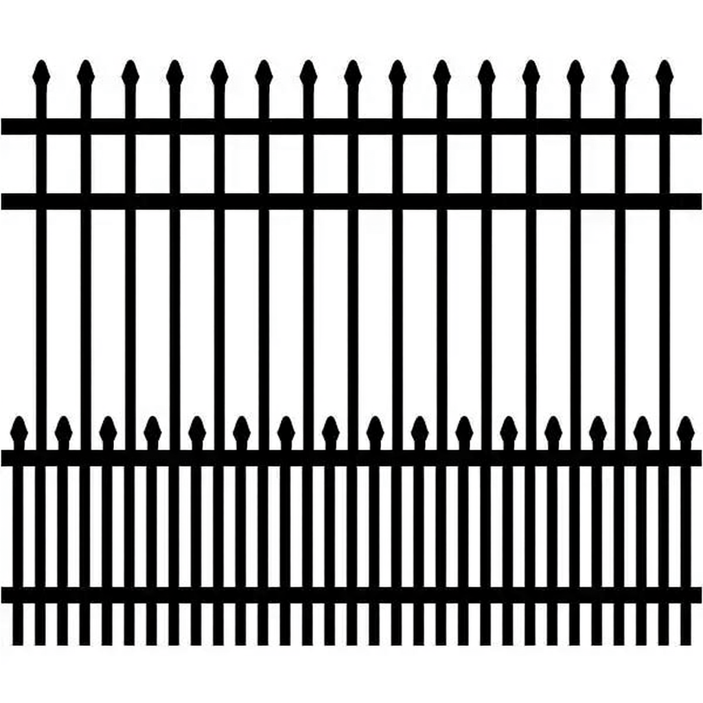 OnGuard Ornamental Aluminum Fence - Puppy Picket 2